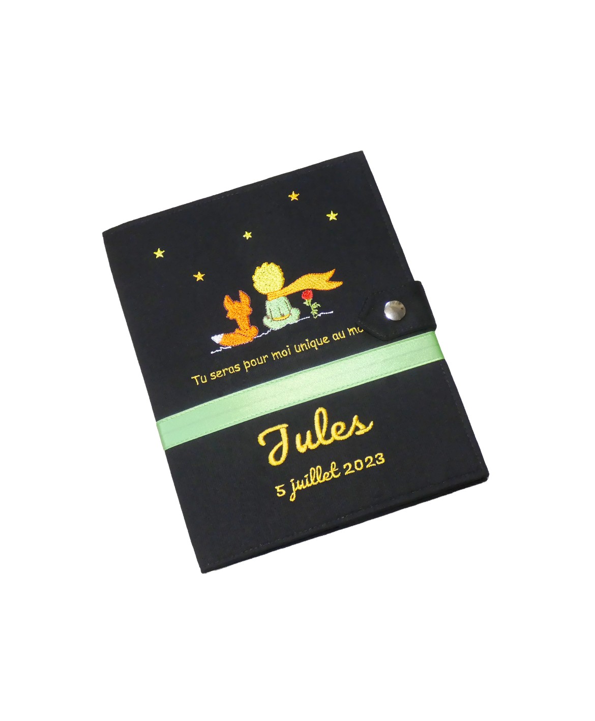 Protège carnet de santé rigide personnalisé - Petit prince - citation - Cadeau de naissance