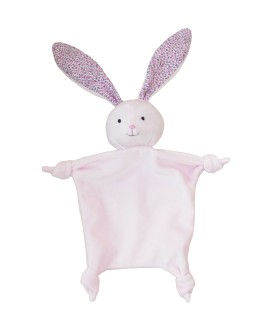 Doudou lapin rose